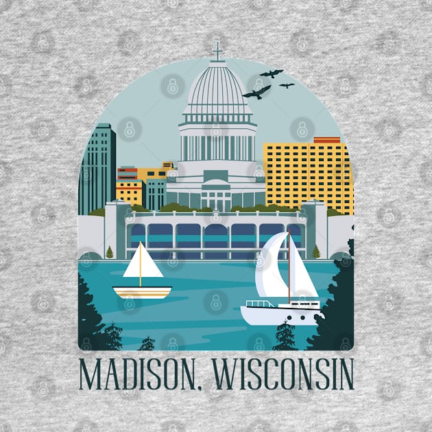 Madison Wisconsin by MajorCompany